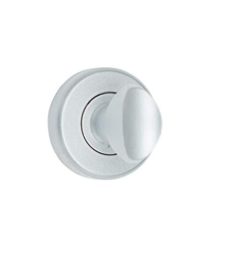 Fabricación Española Manivelas A32JDR32LCM Model 4800 Bathroom Closure Set, Matt Chrome