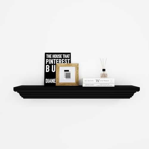 JOLLYMER Hidden Compartment Floating Shelf for Gun Storage