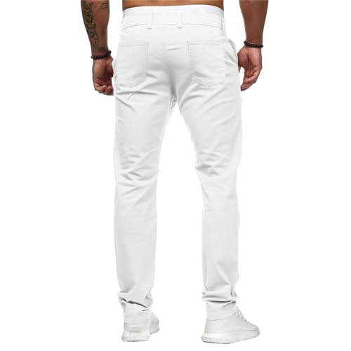 Mens Dress Pants Slim Fit Chinos Stretch Fashion Pant Skinny Leg3