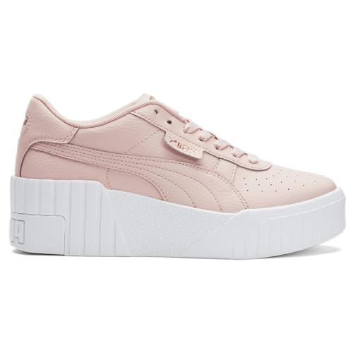PUMA Womens Cali Perforated Lace Up Platform Sneakers Shoes Casual - Pink