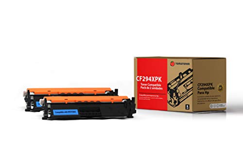 Tomatoner - Pack de 2 Toners - Compatible para HP 94X CF294X (con Chip actualizado) Cartucho De Tóner Negro Compatible para Laserjet Pro MFP M148dw / M148fdw / M118dw (2800 Páginas)