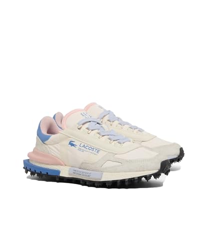 Lacoste Elite Active 1261 SFA Zapatillas para Mujer, Blanco Blanquecino, Talla 38, 24.0 cm