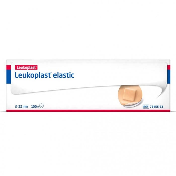 Leukoplast Elastic 22mm - Redondo - 100 UN