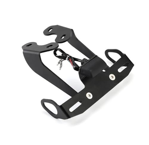 Support plaque d'immatriculation MT-09SP en aluminium durable avec feu LED de qualité