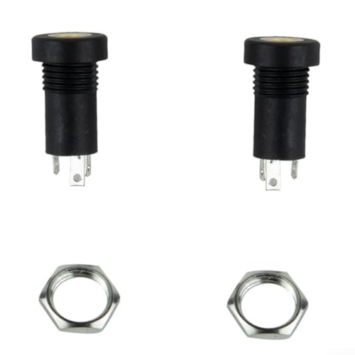 Image of Gold-Plated 3.5mm Jack Socket for Soldering 2-Pack