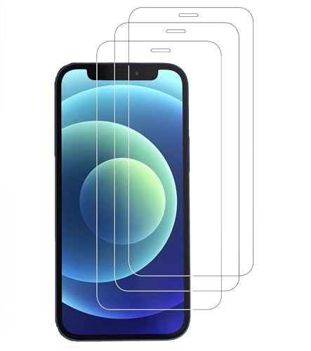 3 Stück Schutz Gehärtetem Tempered Glas für iPhone 12 Mini Screen Schutzfolie Displayschutz Folie Anti Kratzen 9H Härte HD Displayschutzfolie 5 4 Zoll Handy Fest Härteglas Ultra Klar Ultrabeständig