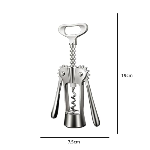 Bouchon et décapsuleur pour bouteille pour ouvrir et conserver sans effort - 3