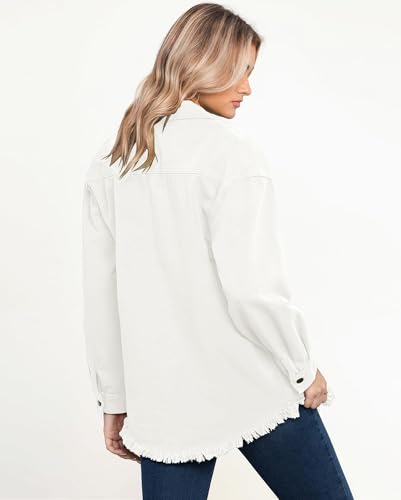 Veste de printemps pour le travail en denim premium coupe ample originale - 4