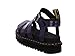 Dr. Martens Blaire Sandals For Women - Leather Ankle Strap With Adjustable Metal Buckle, Comfortable and Relaxing Sandals Blackcurrant Patent Lamper UK 5 (US Women's 7) M