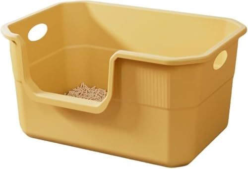 KryZaro大型一体型オープン型防滴猫用トイレ