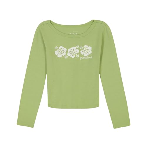 Image of Billabong Girls' Long Sleeve Snug Fit Ribbed T-Shirt
