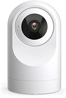 Indoor Security Camera Wireless, 360-Degree Indoor WiFi Cameras for Home Security, Smart Baby Monitor Pet Camera with Phone App, Night Vision, Motion Tracking, 2-Way Audio, Alexa Compatible, 1 Pack