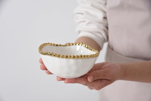 Pampa Bay Golden Salerno, Snack Bowl, 5" D x 2.25" by Pampa Bay - Image 5