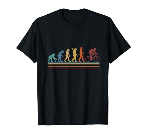 Ciclista Regalos Ciclismo Montar En Bicicleta Evolución Bici Camiseta