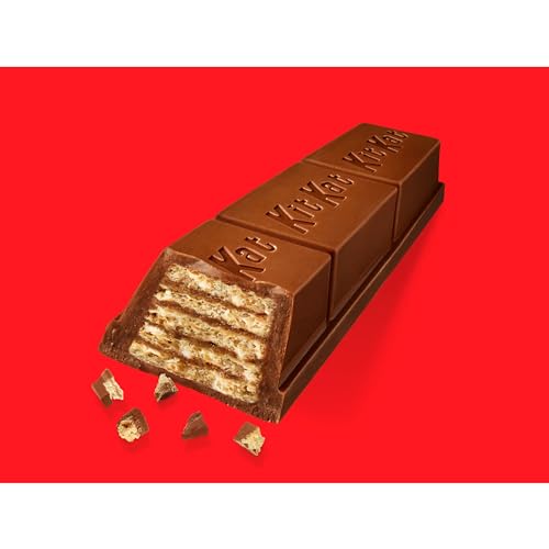 Image of KIT KAT BIG KAT Milk Chocolate Wafer Candy Bars, 1.5 oz, 24 Ct | Crispy wafer candy bars coated in milk chocolate, bulk packed for concessions, parties and resale.