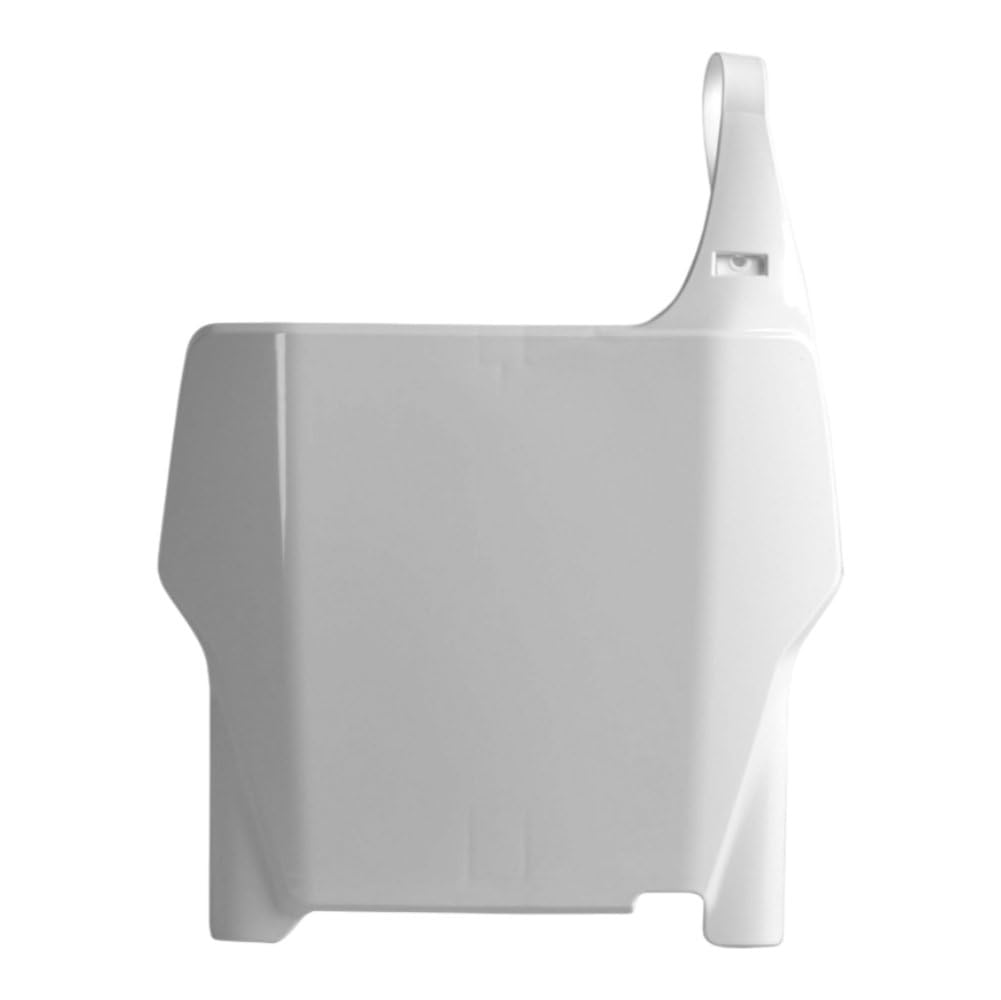 Polisport Front Number Board - CR125/250 04-07, CRF250/450 04-07 (White)