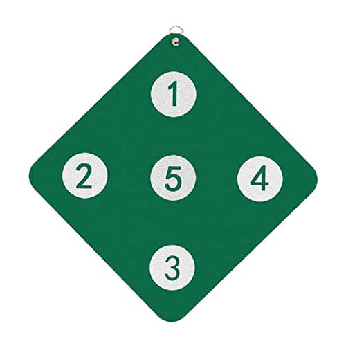 Yiju Fencing Target Auxiliary Tool PU cm with Five Training Equipment Fencing Gears for Saber Practice Epee, C