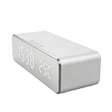 Chargement simplifié des appareils : conçue pour plus de commodité, la station de charge Clock Witah permet un chargement rapide sans fil pour divers appareils grâce à la technologie d'alignement automatique des bobines. Se recharge dès le placement sans ajustements manuels, ce qui le rend parfait pour des recharges rapides pendant une journée bien remplie