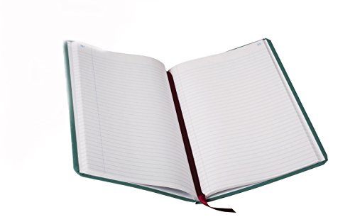 Boorum & Pease 66150R Record/Account Book, Record Rule, Blue, 150 Pages, 12 1/8 X 7 5/8 #TOP5