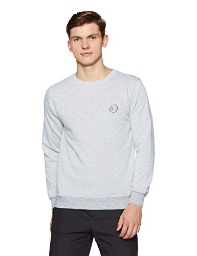 Image of Qube By Fort Collins Men Fleece Round Neck Sweatshirt