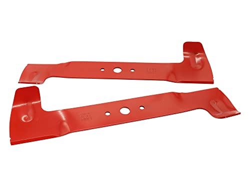 SECURA Jeu de lames (high-lift) compatible avec Alpina AT4 84 A Tracteur de pelouse