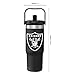FOCO Las Vegas Raiders NFL 30 oz Straw Tumbler