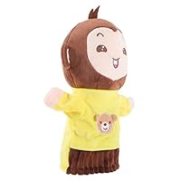 VANZACK Animal Hand Puppet Plush Monkey for Engaging Role Play for Imaginative Storytelling Develops Dexterity Creativity for Family Interaction Teaching