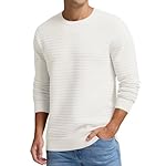 Men's Crewneck Pullover Sweater Solid Knitted Soft Long Sleeve Casual Sweater - Image 2