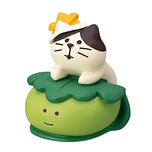 デコレ(Decole) 柏餅包みにゃんこ 約37×42×h43mm ZTS-62355Tのサムネイル