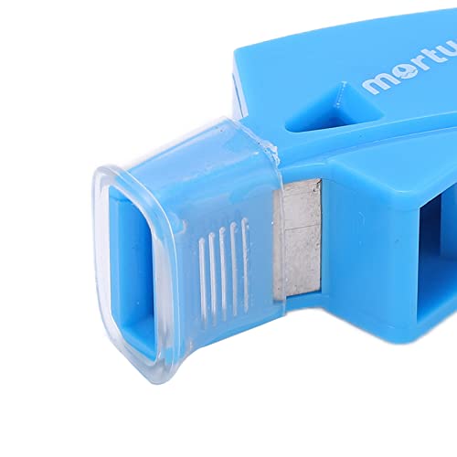 Silbato plástico para exteriores con cinta y clip miniatura 5