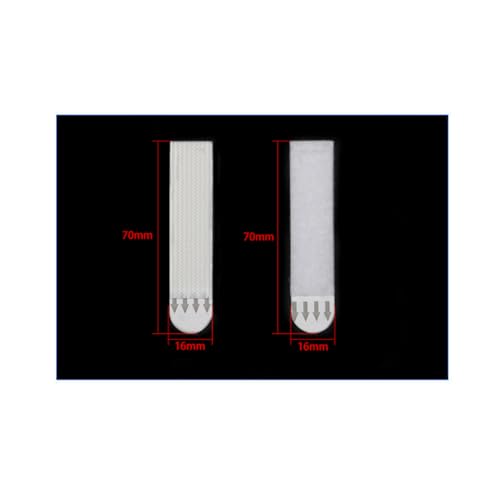 Image of 36-Pairs(72Strips) Picture Hanging Strips Heavy Duty， Hook and Loop Tape Damage Free，Removable Hook and Loop Tape，for Wall,Hanging Picture Without Nail