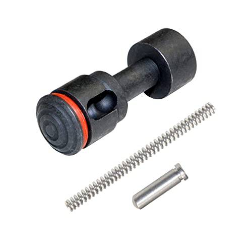 Push Button Safety with Pin and Spring, Steel Construction