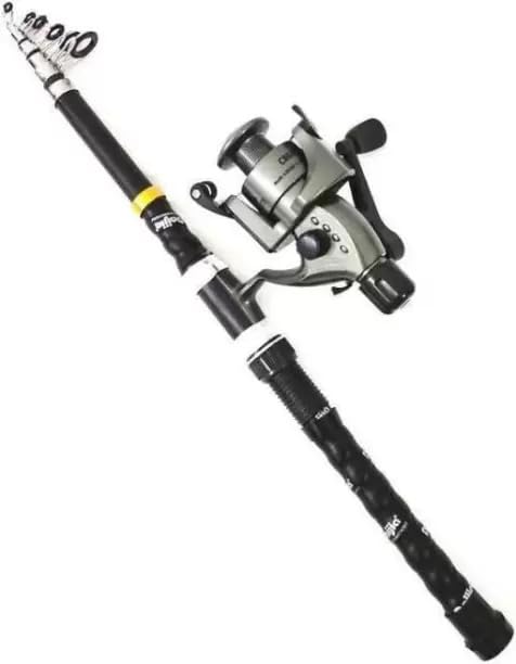 Quanhai Daija Spinning Rod and Cobra Reel Combo 270 Black Fishing Rod (270 cm, 0.3 kg, Black)-image-31