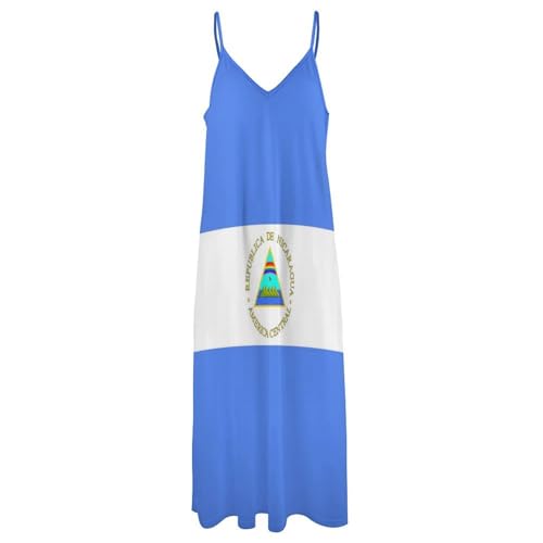 Robe d'été col V sans manches et robe de plage bohème décontractée - 4