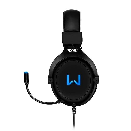 Headset Gamer Volker Warrior Digital Led Azul - PH258