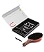 Killerspin Jet 800 Speed N2 - A Professional Grade Ping Pong Paddle - Competition Grade, Advanced Players, Red/Black