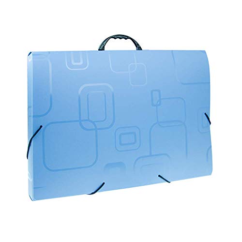 Maleta com alça Dellofine A3 azul 2151.c Dello  