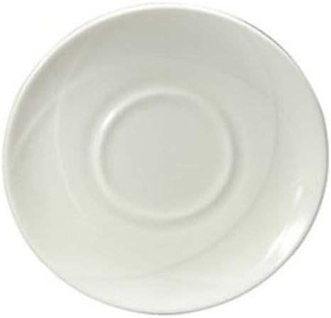 Oneida F1150000500 6.25 in. Vision Undecorated China Saucer