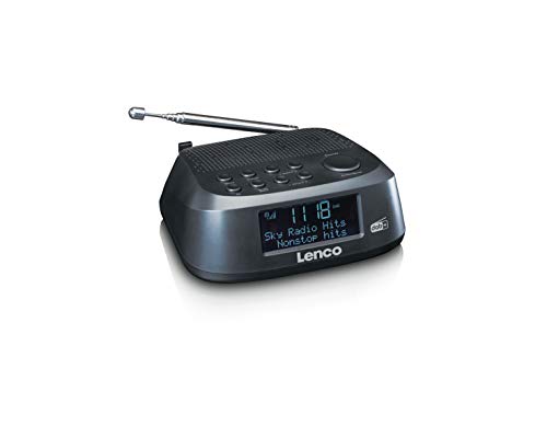 Lenco CR-605 Wekkerradio - Dab+ en FM-radio - 2,6" LCD-scherm - 30 memorabele stations voor elke Dab+ en FM - Twee uur wakker worden - Snooze-functie en Dimmer - Zwart - Image 4