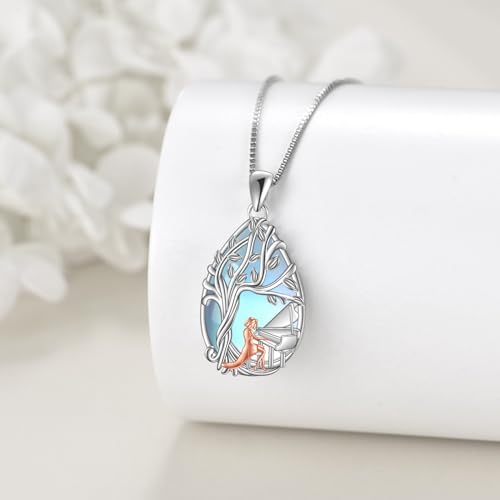 Sports Lovers Gifts Sterling Silver Moonstone soccer ball Pendant Necklace Inspirational soccer Jewelry Gifts for Basketball Lovers Women Girls4