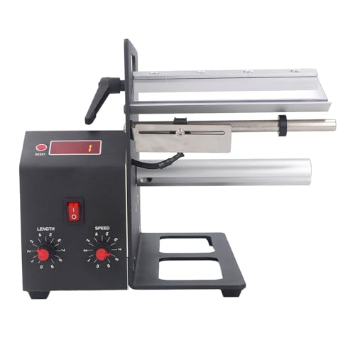 Efficient Electronic Control Automatic Label Dispenser Separates 4-300mm Labels With Digital Display for Self Adhesive Labels (US Plug 110VAC)