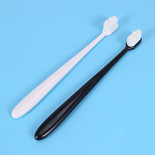 -J Extra Weiche ZahnbüRste für Empfindliches Zahn, Mini Nano Hand mit 20000 Weichen Zahn Seiden Borsten für die Pflege, SchüTzt Zahnfleisch Gute Reinigungs Wirkung (2 Pack) – Bild 3