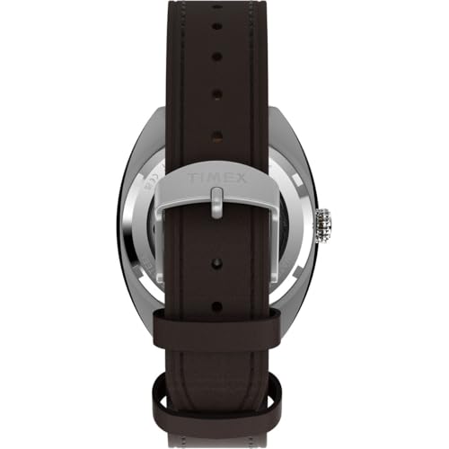 Image of TIMEX Marlin Tonneau 37mm Silver Dial Mechanical Automatic Men Watch - TW2Y65200UJ