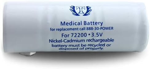 Miniatura 3 de T Titan Paquete de 2 baterías Banshee que reemplazan a Welch Allyn 72200 para 71000 71010 71015 71020 71022 71050 71051