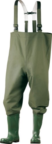 Jiubiaz Wathose Für Angler - Wasserdichte Fischerhose Mit Stiefeln & Praktischem Haken Zum Aufhängen