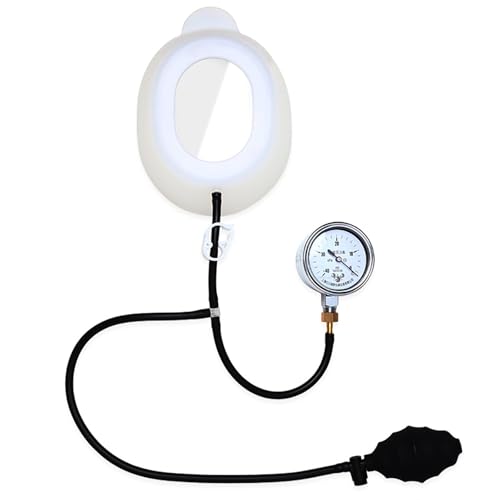 Pectus Excavatum Orthosis Brace with Pressure Gauge for Chest Support, Vacuum Bell for Sternal Depression