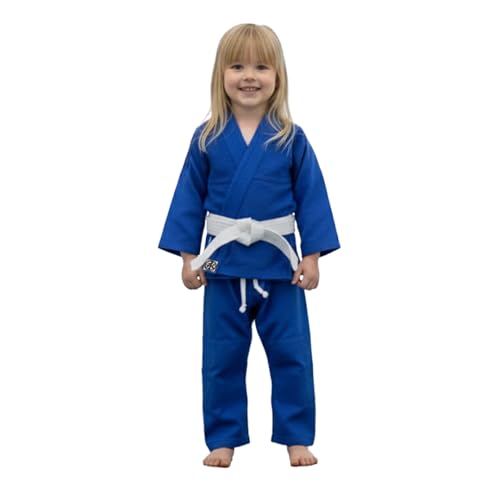 Keiko, Kimono Reforçado Infantil, Judô/Jiu Jitsu/Karatê, Azul, I3