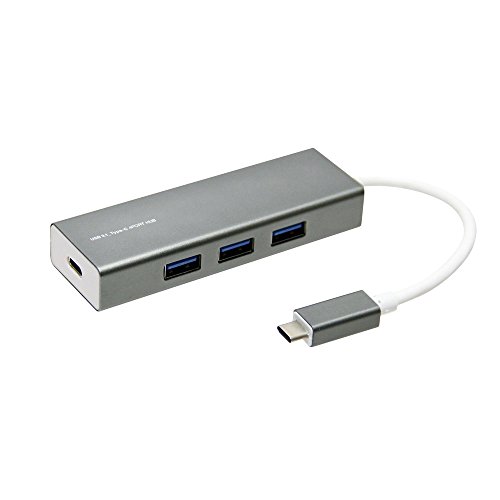 Digio2 Type-C USB3.1 4ポート変換ハブ グレー UH-C3044GY