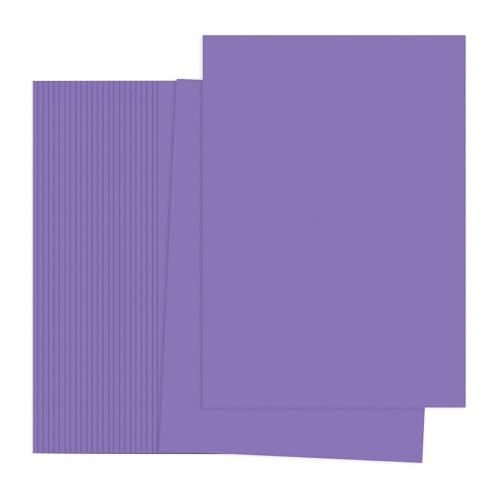 Papel de color morado oscuro A4 para impresora y proyectos de arte DIY 50 hojas