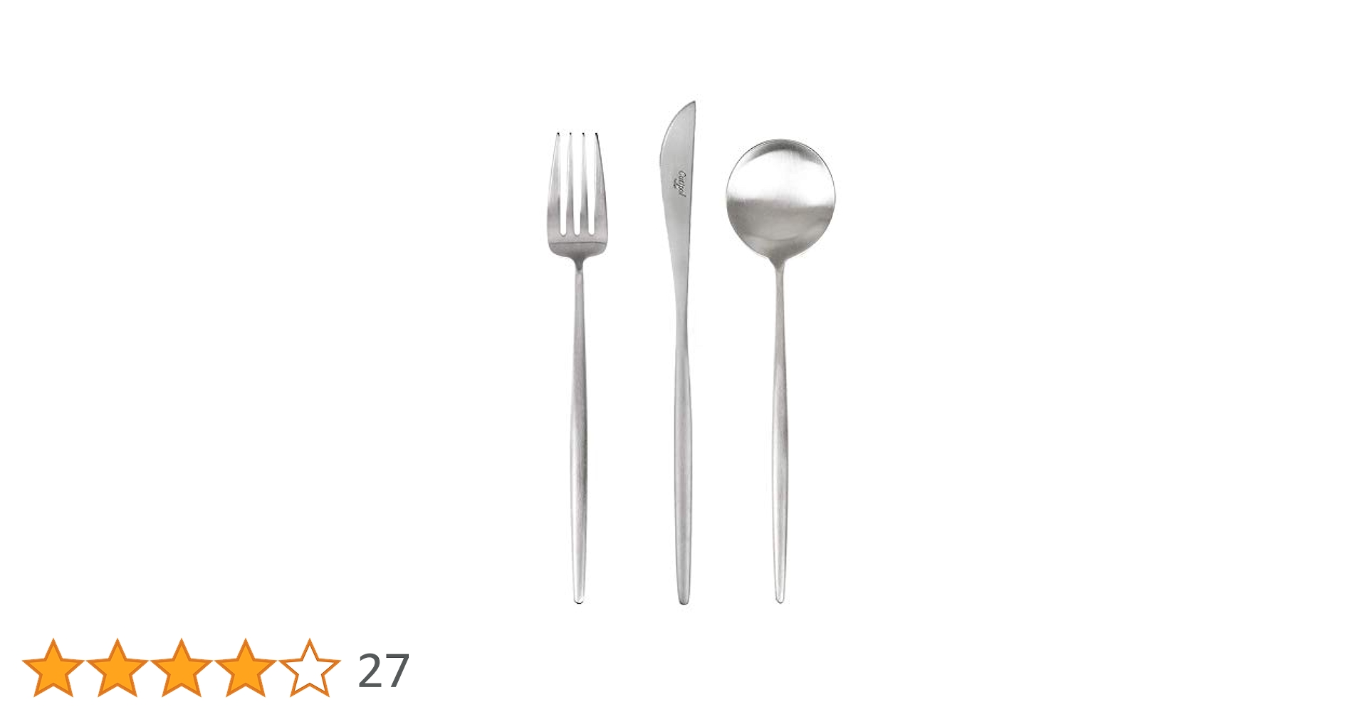 クチポール　moon  ホーク、ナイフ、スプーン Amazon | クチポール(Cutipol) MOON ムーン マットシルバー